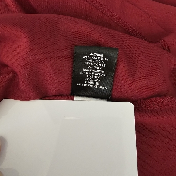 Torrid Size 14 Stretchy Burgandy Mixed Media Midi Chiffon Skater Dress - Picture 5 of 8